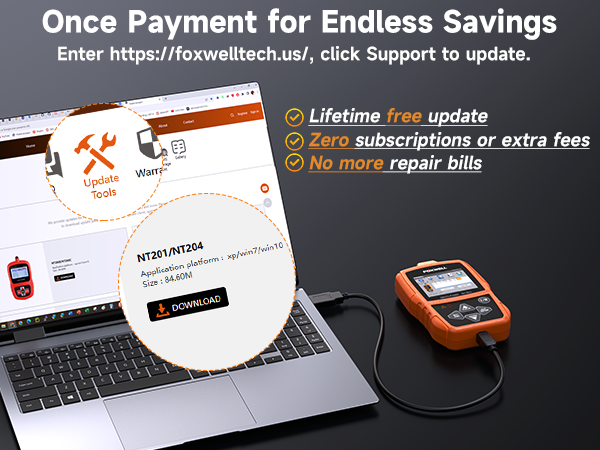 code reader wifi update