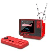 Mini TV Retro Handheld Game Console -42 JALECO Licensed Classic Games, Portable Gaming Toy with T...