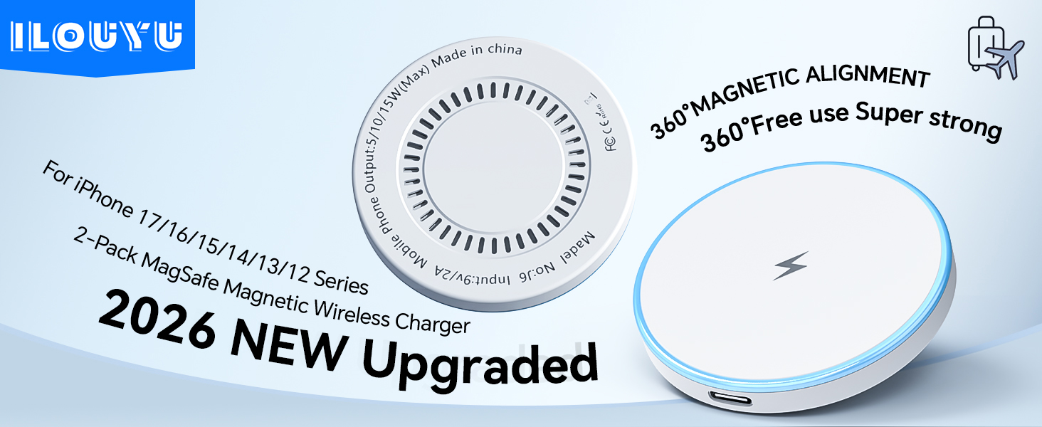 2Pack Magnetic Wireless Charger