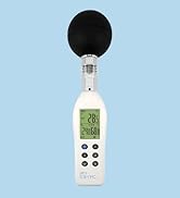 Sper Scientific Wet Bulb Globe Heat Stress Meter with Color Coded Display 801038 - Audible Alarm
