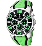findtime Mens Sport Watches for Men Reloj para Hombre Colorful Cool Unique Analog Stylish Wrist W...