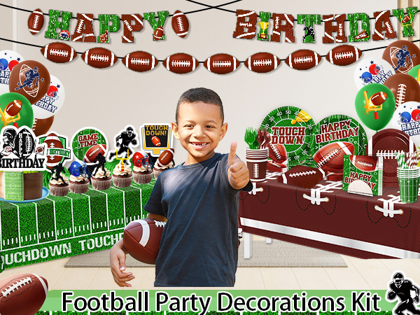 Football Birthday Party Decorations