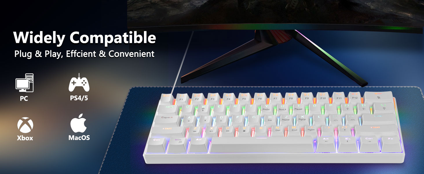 60% Wired Mechanical Keyboard
