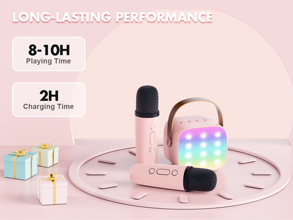 Karaoke Machine Long Battery Time