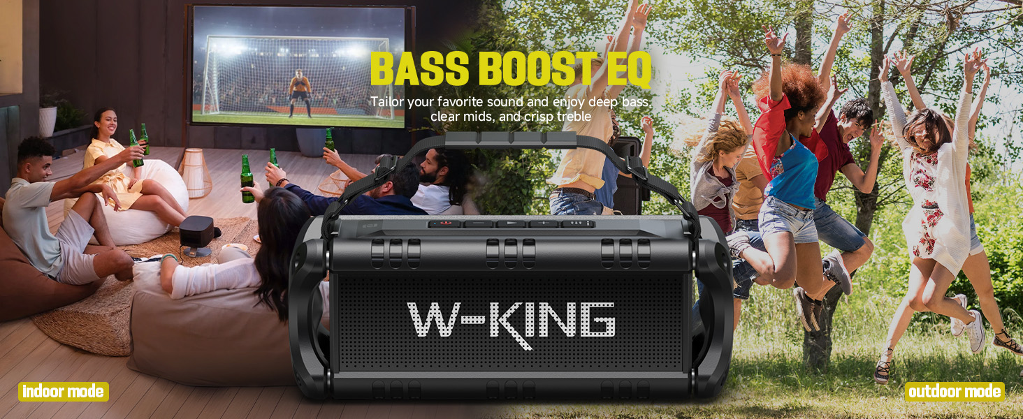 bluetooth speaker wireless loudest speakers portable speaker outdoor large waterproof speaker bass