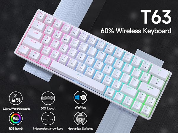 Wireless Mechanical Keyboard