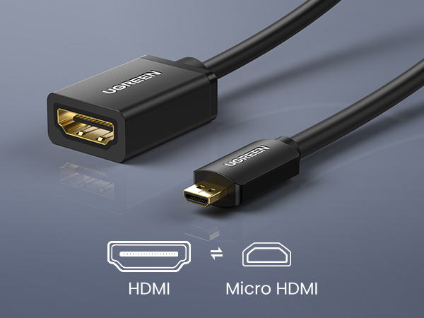 Micro HDMI Male to HDMI Female Adapter