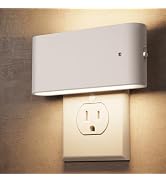 L LOHAS LED Night Light, Dimmable Modern LED Night Lights Plug into Wall,Dusk to Dawn Sensor Nigh...