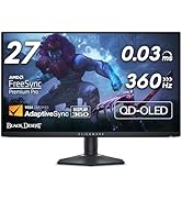 Alienware AW2725DF OLED Gaming Monitor - 26.7-inch Quantom-Dot WQHD (2560x1440) 360Hz 0.03Ms Disp...