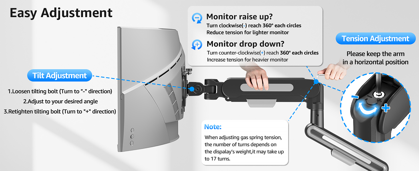 single monitor mount