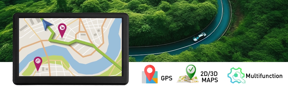 GPS navigator for car truck rv