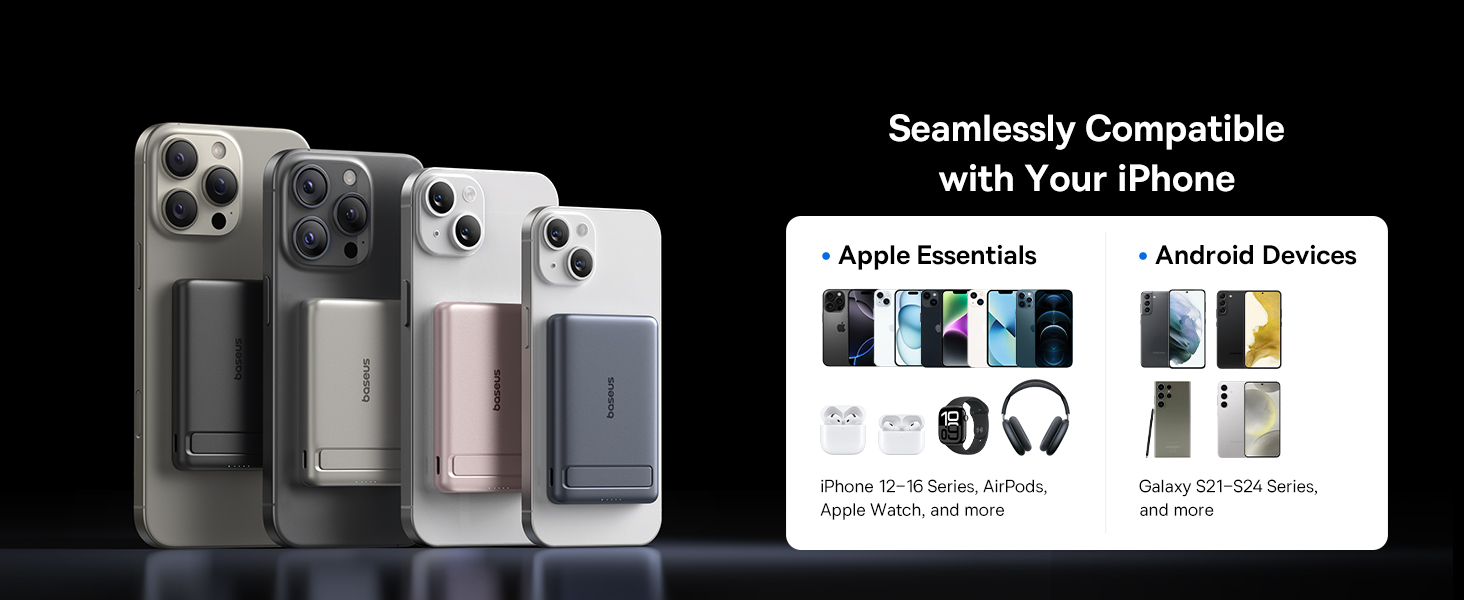 magsafe portable charger magnetic portable charger for iphone magnetic power bank for iphone