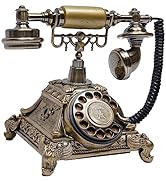 Sangyn Antique Phone European Style Vintage Telephone Retro Landline Telephones Decor Old Fashion...