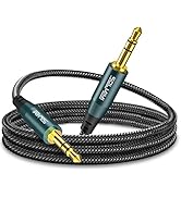 SOLMIMI 3.5mm Male to Male Stereo Audio Cable (4 Feet/1.2m) Strong Nylon Braided TRS Stereo Hi-Fi...