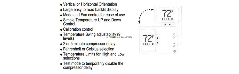 House Thermostat features