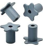 BOPOREAE 4 PCS Starlink Wall Grommets Kit 5/8" Rubber Wall Bushing-Waterproof Drywall Tv Cord Pas...