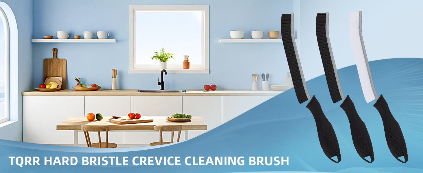 Hard Bristle Crevice Cleaning Brush