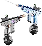2PCS Electric Water Gun for Adults and Kids-800CC Large Capacity, 26-33 FT Long Range,Most Powerf...