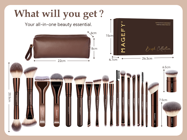 makeup brush set