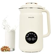 IntreLife 34 oz Nut Milk Maker Machine, 8 in 1 Soy Milk Maker with Nut Milk Bag, Plant Based Milk...