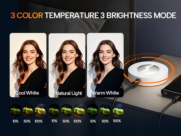 magnetic selfie light