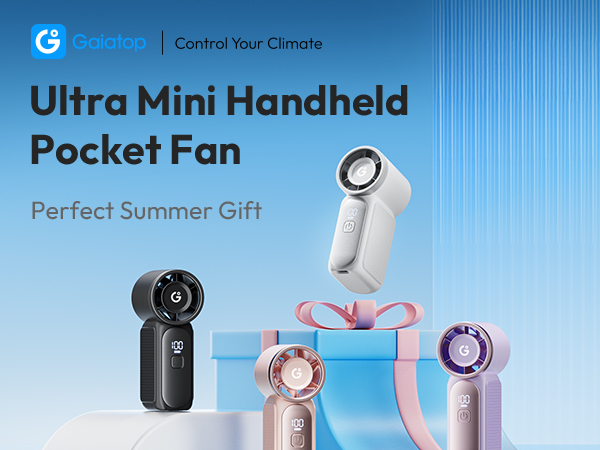Gaiatop Portable Handheld Mini Fan