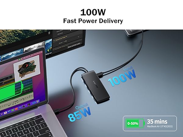 100W Power Delivery