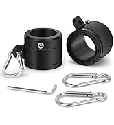 Yeesun 2 Pack Flag Pole Rings,360° Rotating Anti Wrap Flag Mounting Ring,Spinning Flag Pole Kit w...