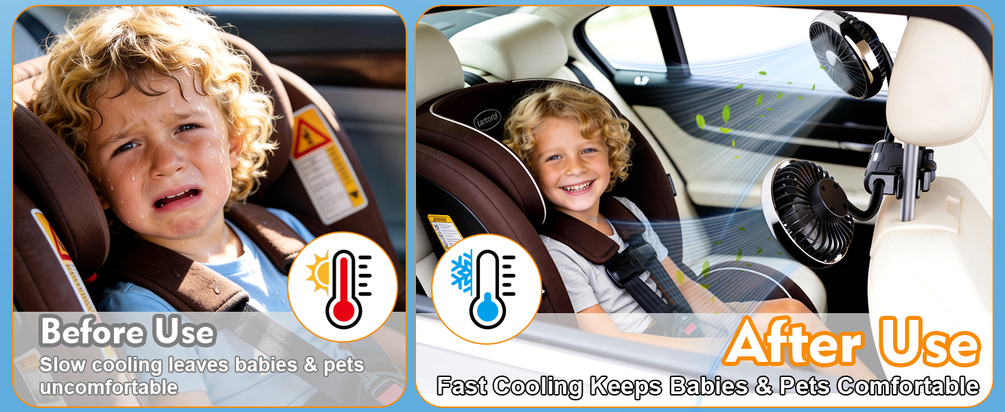 usb car fan