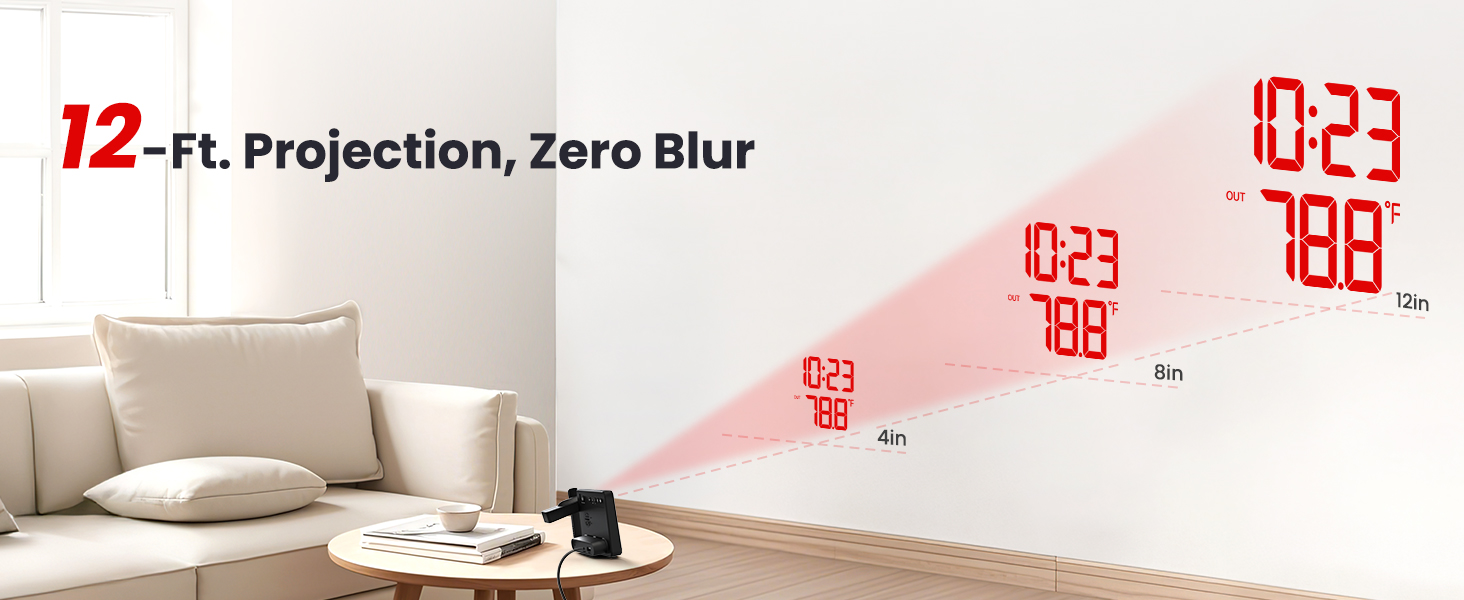 Projection Alarm Clock