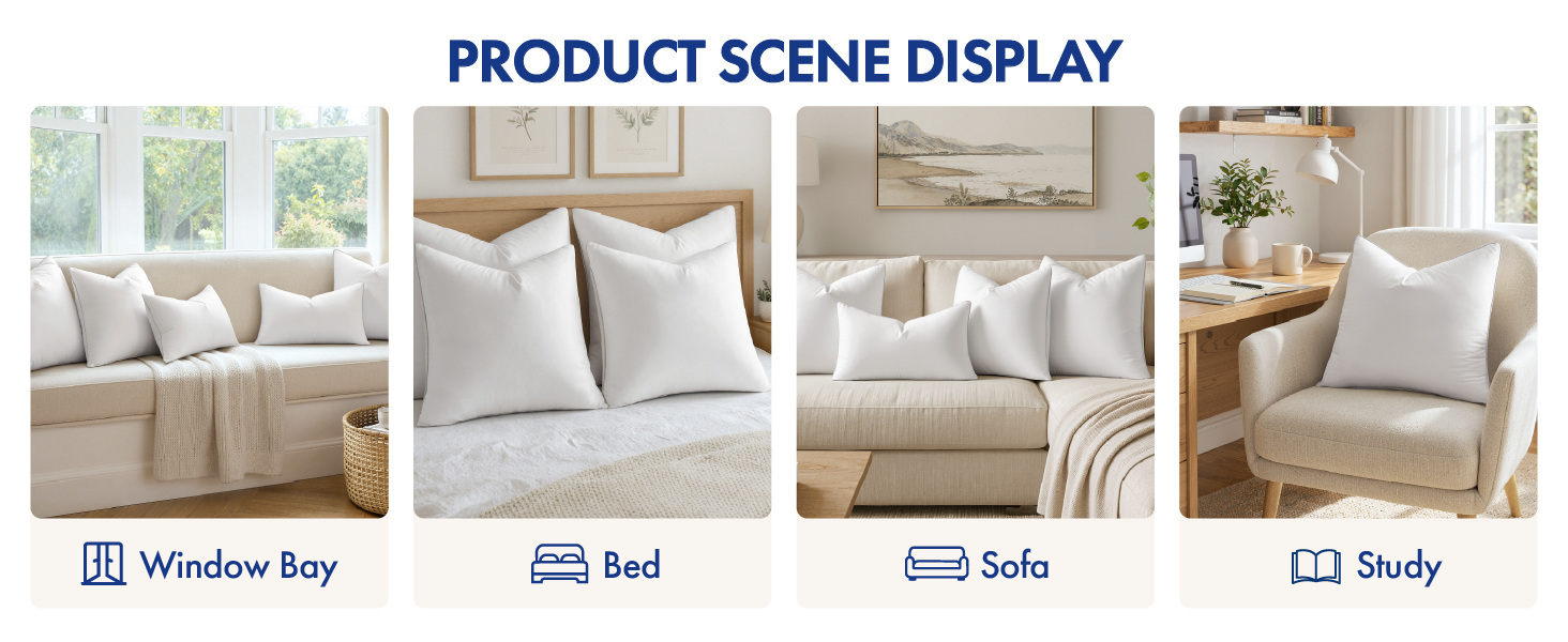 MIULEE PILLOW INSERTS