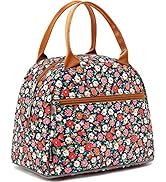 FlowFly Insulated Lunch Bag for Women, Men, and Kids, Large and Reusable, Handle, Freezable Work ...