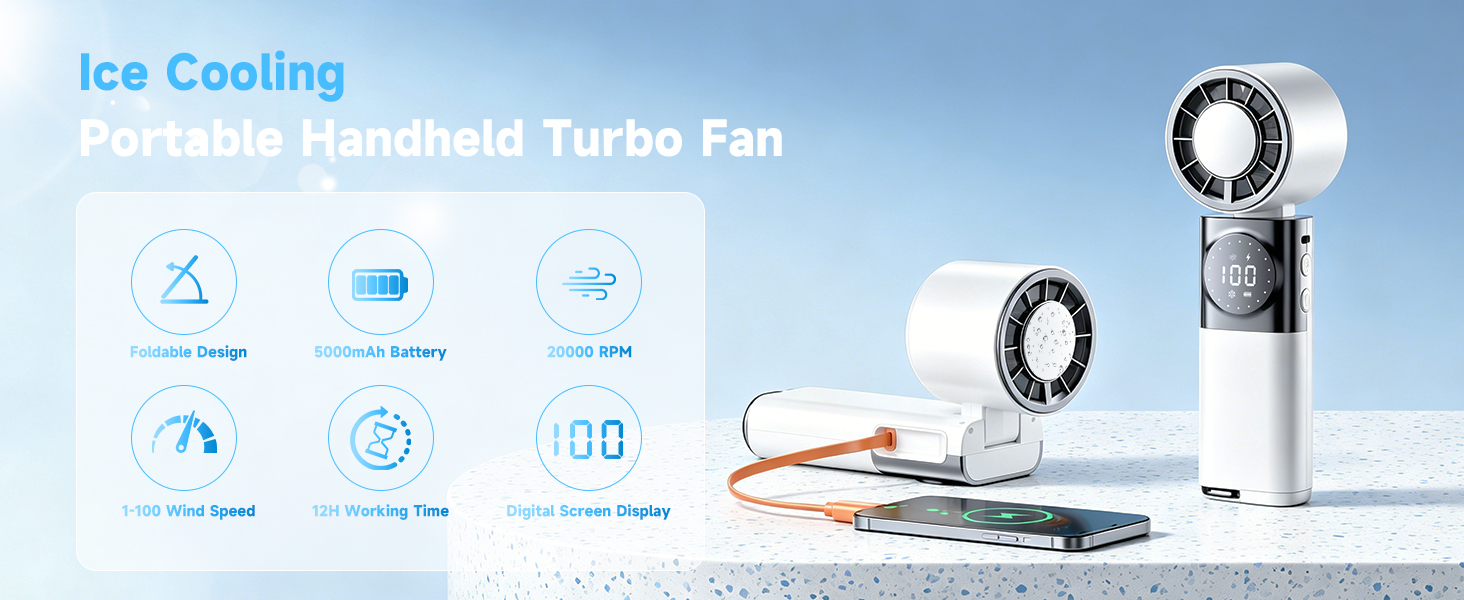 handheld turbo fan