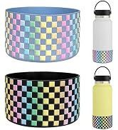 HEYSKAY 2pcs Protective Flask Silicone Boot for 12-24oz Hydro Flask Water Bottle Accessories,and ...