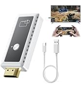 Wireless HDMI Transmitter and Receiver 2-in-1, Display Dongle Adapter 1080P, Plug &amp; Play, 5G HDMI...