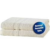 CLOROX Bleach Friendly Towels, Quick Dry, 100% Cotton Bath Towels (30