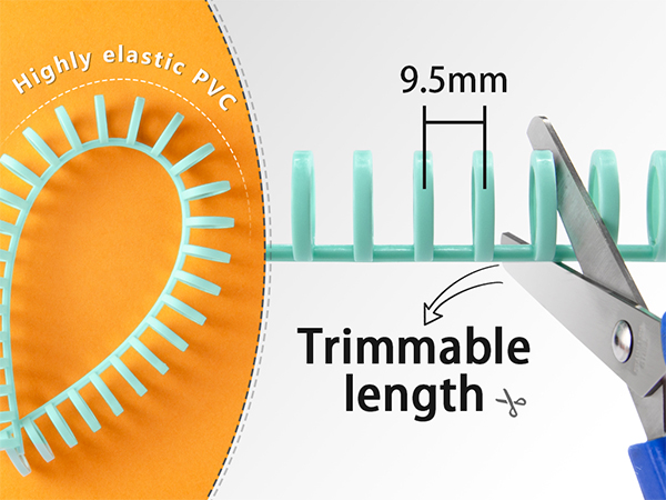 binding punch with spiral coil