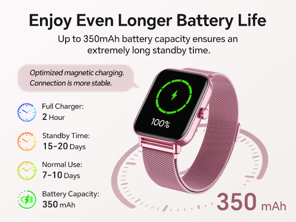 Large-capacity battery smart watch