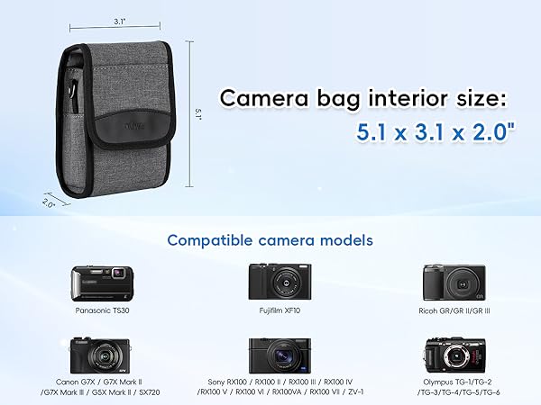 KIWIFOTOS Travel Cell Phone Pouch