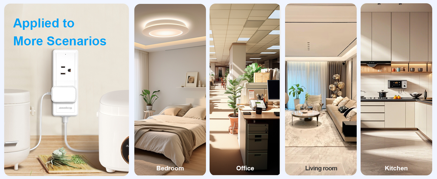 usb power strip multiple plug outlet surge protectors