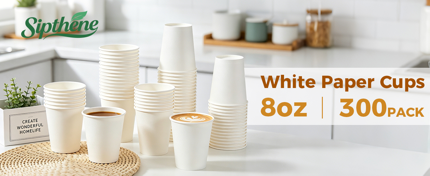 8oz paper cups