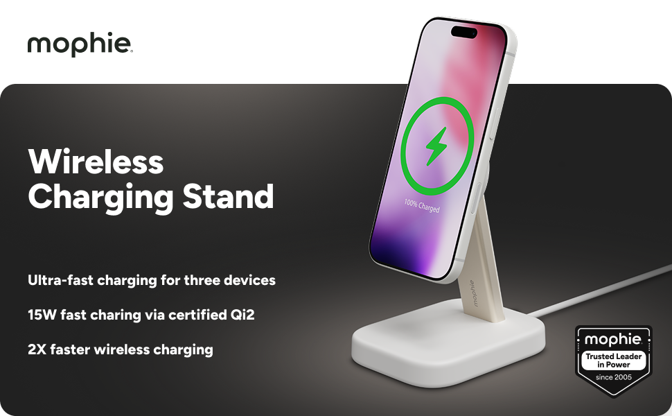 iPhone wireless charging stand
