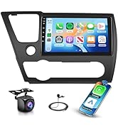 8Core 6G+128G Radio for Honda Civic 2013 2014 2015 2016 2017 Car Stereo Wireless Carplay Android ...