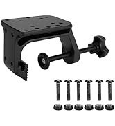 VINmounts Heavy Duty Large C-Clamp on Boat Mount,Aluminum C Clamp Kayak Mount Compatible with RAM...