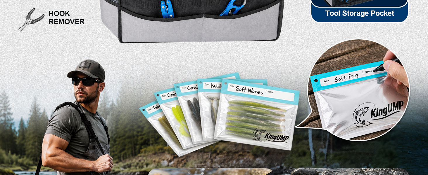 fishing gear organizer
