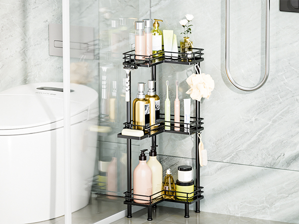 orner Shower Caddy Standing Shower Organizer Corner Shower Corner Shelf
