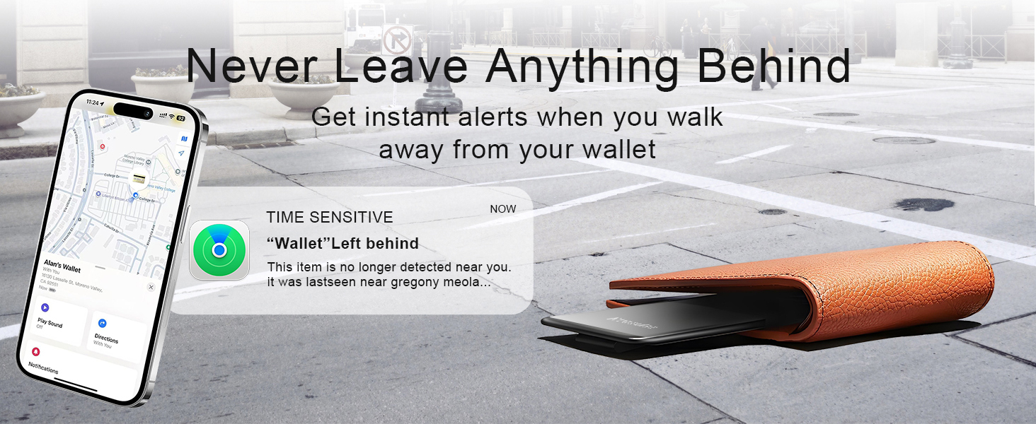 long battery life tracker credit card size tracker slim tracker item tracker travel tracker