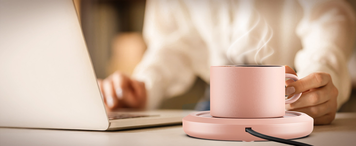 Coffee Mug Warmer Pink