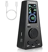 Ueteto Digital Metronome with Timer, English Vocal Counting, One Touch Operation and Easily Reada...