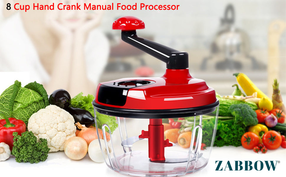 food chopper hand crank